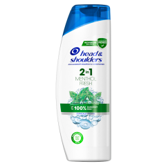 Head & Shoulders Menthol Fresh 2az1-ben Sampon És Balzsam Az Akár 100%-os Korpamentességért