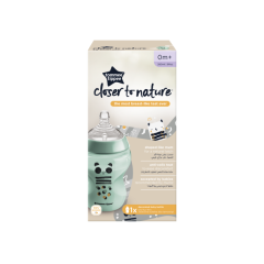 Tommee Tippee Closer to Nature cumisüveg 260ml Ollie bagoly