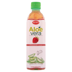 Aleo eper ízű aloe vera ital 500 ml