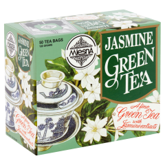 Mlesna filteres zöld tea jázmin ízesítéssel 50 filter 100 g