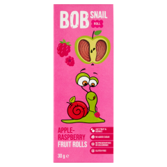 Bob Snail alma-málna gyümölcstekercs 30 g