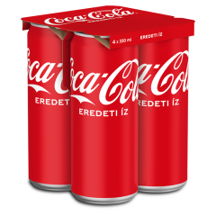 Coca-Cola colaízű szénsavas üdítőital 4 x 330 ml