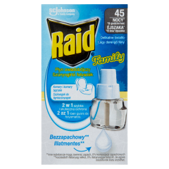 Raid Family szúnyogirtó folyadék utántöltő 27 ml