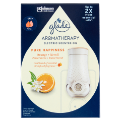 Glade Aromatherapy Pure Happiness elektromos légfrissítő készülék illóolajjal 20 ml