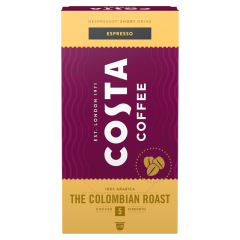 Costa Coffee Colombian Roast Espresso őrölt-pörkölt kávé kapszulában 10 db 57 g