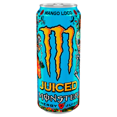 Monster Energy Juiced Monster Mango Loco szénsavas ital gyümölcslével, koffeinnel 500 ml