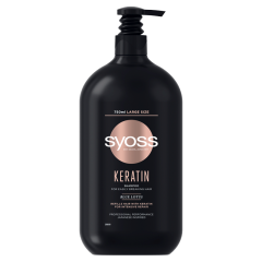 Syoss Keratin sampon gyenge & könnyen töredező hajra 750 ml