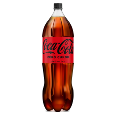 Coca-Cola Zero colaízű energiamentes szénsavas üdítőital édesítőszerekkel 2,25 l