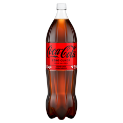 Coca-Cola Zero colaízű energiamentes szénsavas üdítőital édesítőszerekkel 1,75 l