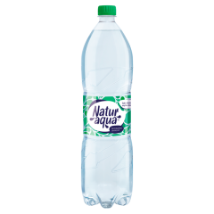 NaturAqua természetes ásványvíz szén-dioxiddal enyhén dúsítva 1,5 l