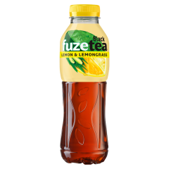 FUZETEA szénsavmentes citrom és citromfű ízű üdítőital cukorral és édesítőszerrel 500 ml