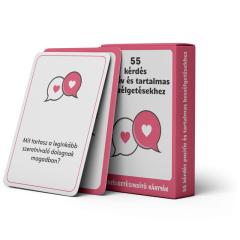 55 kérdés pozitív és tartalmas beszélgetésekhez kártya