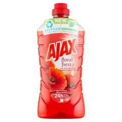 Ajax Floral Fiesta Red Flowers háztartási tisztítószer 1 l