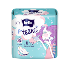 Bella For Teens egészségügyi betét 10db Ultra Sensitive
