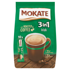 Mokate 3in1 azonnal oldódó kávéspecialitás Irish Cream likőr ízesítéssel 10 db 170 g