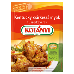 Kotányi Mesterkonyhák Kentucky csirkeszárnyak fűszerkeverék 45 g