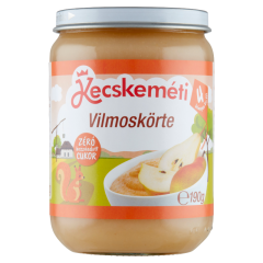 Kecskeméti vilmoskörte bébidesszert 4 hónapos kortól 190 g