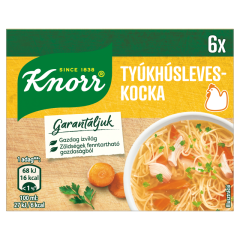 Knorr tyúkhúsleveskocka 6 x 10 g (60 g)