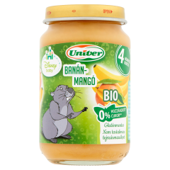 Univer BIO banán-mangó bébidesszert 4 hónapos kortól 163 g