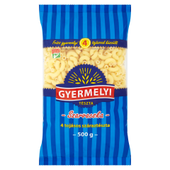 Gyermelyi szarvacska 4 tojásos száraztészta 500 g