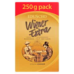 Eduscho Wiener Extra őrölt, pörkölt kávé 250 g