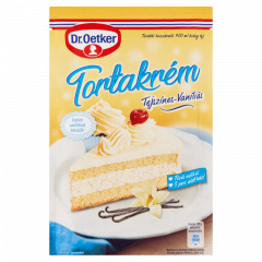 Dr. Oetker Tejszínes-Vaníliás Tortakrém alappor 130 g