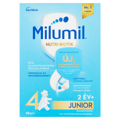 Milumil Nutri-Biotik 4 Junior tejalapú italpor 2 év+ 600 g