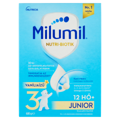 Milumil Nutri-Biotik 3 Junior vaníliaízű tejalapú italpor 12 hó+ 600 g