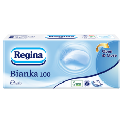 Regina Bianka 100 Classic papír zsebkendő 3 rétegű 100 db