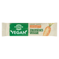 Cerbona Vegan sárgarépás-sütőtökös müzliszelet 25 g