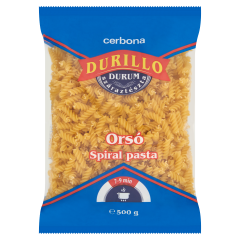 Cerbona Durillo orsó durum száraztészta 500 g