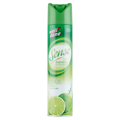 Well Done Sense citrom illatú légfrissítő aerosol 300 ml