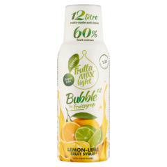 FruttaMax Light Bubble¹² citrom-lime gyümölcsszörp édesítőszerrel 500 ml