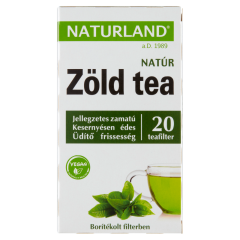 Naturland natúr zöld tea 20 filter 30 g