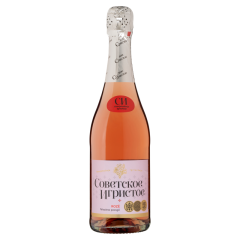 Szovjetszkoje Igrisztoje félszáraz rosé pezsgő 12% 750 ml
