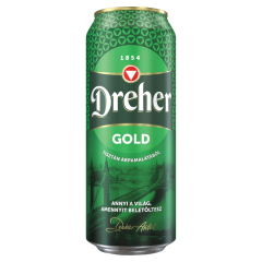 Dreher Gold minőségi világos sör 5% 0,5 l