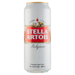 Stella Artois sör 0,5l dobozos