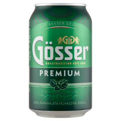 Gösser Premium minőségi világos sör 5% 330 ml