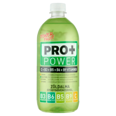 PRO+ Power Zöldalma gyógynövényekkel forrásvíz alapú energiamentes üdítőital édesítőszerekkel 750 ml
