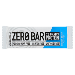 BioTechUSA Zero Bar csokoládé-kókusz ízű magas fehérjetartalmú szelet édesítőszerekkel 50 g