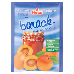 Haas Quittin zselésítőszer baracklekvár készítéséhez 25 g