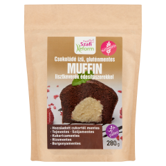 Szafi Reform csokoládé ízű, gluténmentes muffin lisztkeverék édesítőszerekkel 280 g