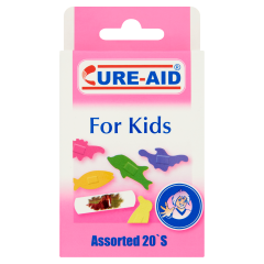 Cure-Aid sebtapasz gyermekeknek 20 db