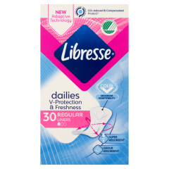 Libresse Dailies V-Protection & Freshness tisztasági betét 30 db