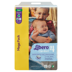 Libero Comfort egyszerhasználatos pelenkanadrág, méret: 4, 7-11 kg, 80 db