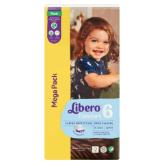 Libero Comfort egyszerhasználatos pelenkanadrág, méret: 6, 13-20 kg, 68 db