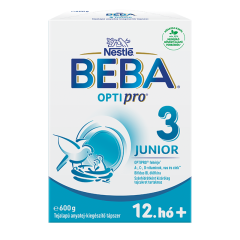 Beba Optipro 3 Junior tejalapú anyatej-kiegészítő tápszer 12. hó+ 600 g