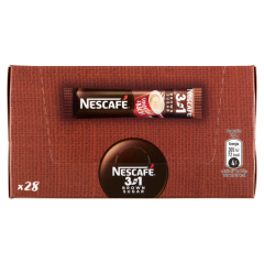 Nescafé 3in1 Brown Sugar azonnal oldódó kávéspecialitás barnacukorral 28 x 16,5 g (462 g)