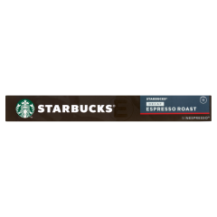 Starbucks by Nespresso Espresso Roast koffeinmentes őrölt, pörkölt kávé kapszula 10 db 57 g