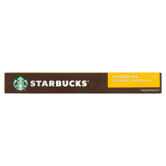 Starbucks by Nespresso Blonde Espresso Roast őrölt, pörkölt kávékapszula 10 db 53 g